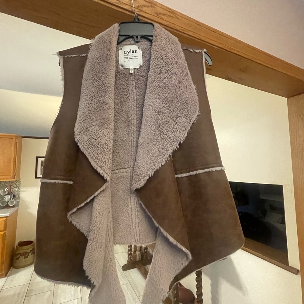 Dylan Brown Shearling Vest